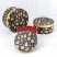 Коробки Круглые Набор 1/3 25,5*11,5 "Новый год" Чёрный 1/12 Арт: 7302245/1645