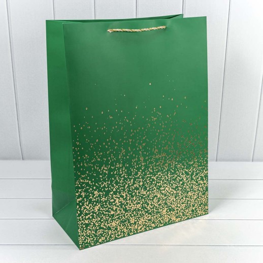 Пакет подарочный "Золотые вкрапления" (микс) 40*55*20 230г 1/20 1/80 Арт: 300368T