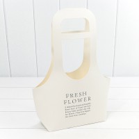 Пакет подарочный "Fresh Flower" Белый 22*40*10 300г 1/10 1/250 Арт: 000165/07