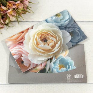 Конверт подарочный 16,5*9см 425 1/10 1/250 Арт: 003004/425