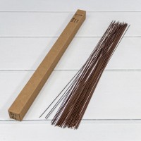 Проволока 0,9мм*40см Коричневый 1кг 1/15 Арт: 420075/9
