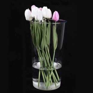 Ваза акриловая круглая 18*30 460г 1/30 Арт: 821/2