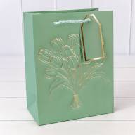 Пакет подарочный с тиснением "Букет" (микс) 18*23*10 210г 1/20 1/360 Арт: 000330E - Пакет подарочный с тиснением "Букет" (микс) 18*23*10 210г 1/20 1/360 Арт: 000330E