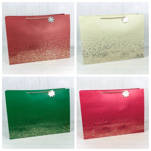 Пакет подарочный "Золотые вкрапления" (микс) 55*40*20 230г 1/20 1/80 Арт: 300368TA