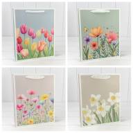 Пакет подарочный "Цветы" (микс 226) 26*32*10 210г 1/20 1/240 Арт: 000226C - Пакет подарочный "Цветы" (микс 226) 26*32*10 210г 1/20 1/240 Арт: 000226C