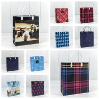 Пакет мягкий пластик Мужской (ассортимент) 23*26*10 1/20 1/200 Арт: BAS-2