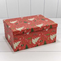 Коробки Прямоугольные Набор 1/10 34*26*15,3 "Новый год"-2110 1/6 Арт: 730604/2110