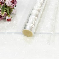 Плёнка 0,7м 500г прозрачная с печатью 11 Белый 1/10 Арт: 70011/1