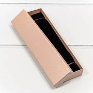 Коробка Прямоугольная 20*4,5*2,7 &quot;Ромбики&quot; Светло-розовый 1/12 1/240 Арт: 612204/8 - Коробка Прямоугольная 20*4,5*2,7 "Ромбики" Светло-розовый 1/12 1/240 Арт: 612204/8