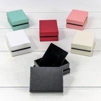 Коробка Прямоугольная 8*6*3,5 "Люкс" (микс) 1/12 1/240 Арт: 000611-8/6